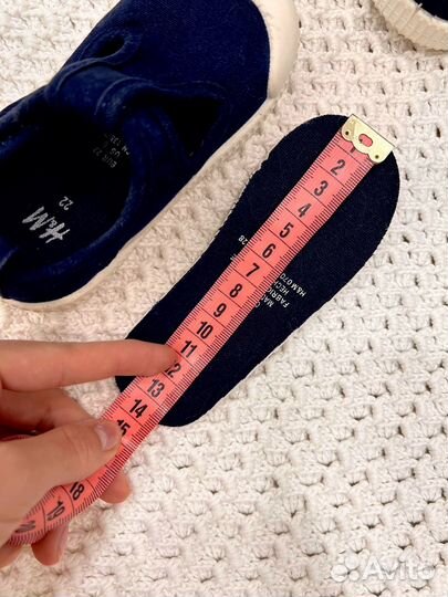 Кеды H&M 22 размер