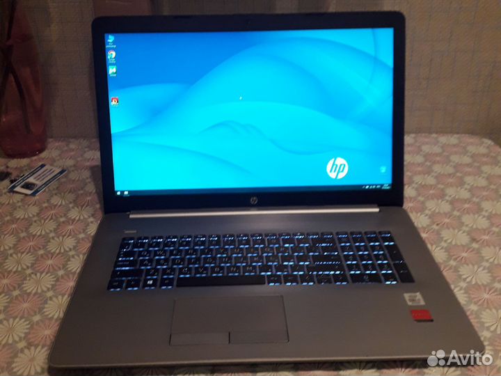 Ноутбук HP 470 G7/intel i7/16gb/ati radeon 530/ssd