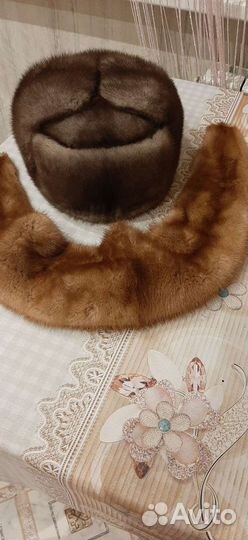 Шапка норковая серая женская формовка