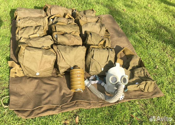 Противогаз детский (1967-71 годы) - 15 комплектов