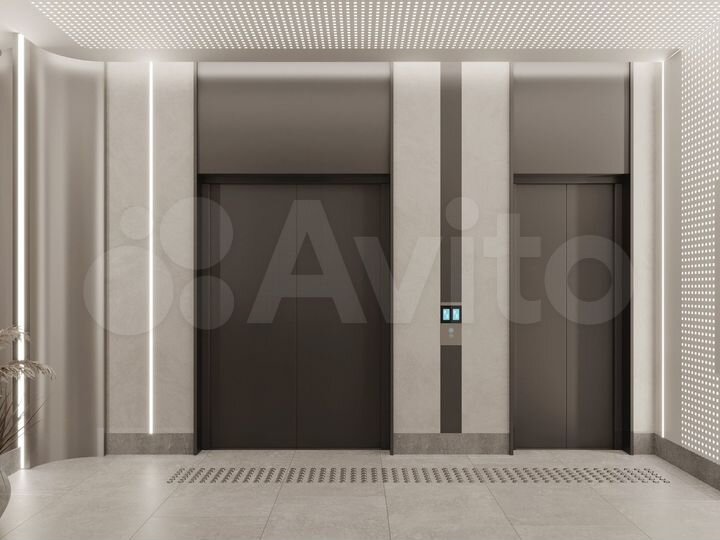 1-к. квартира, 46,7 м², 17/19 эт.