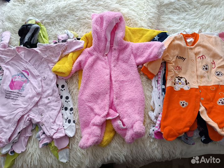 Одежда для новорождённых р 56