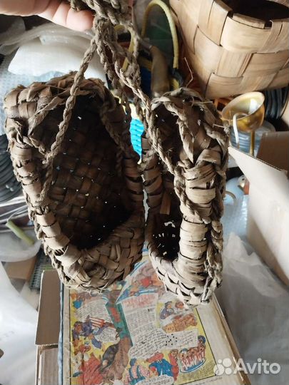 Лапти деревенские