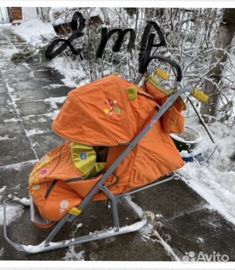 Коляска санки