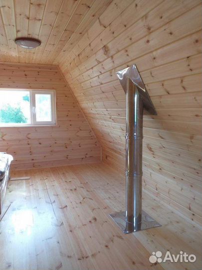 Обшивка вагонкой домов сарай беседки