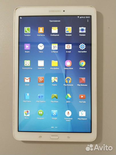 Планшет samsung galaxy tab E