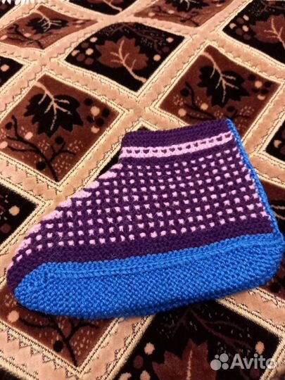 Вязанные следки