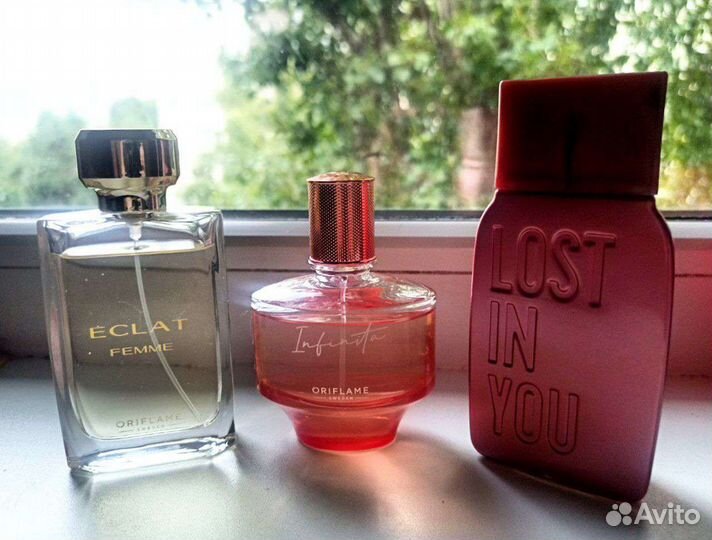 Oriflame начатые ароматы летние дневные вечерние