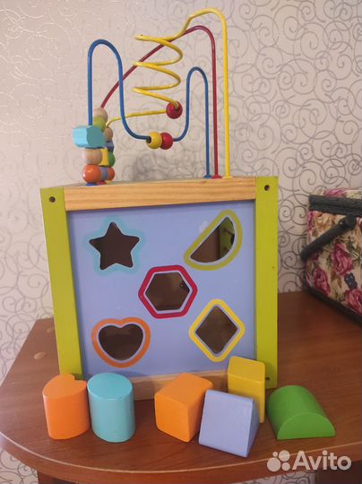 Развивающие деревянные игрушки