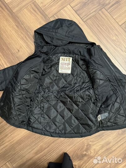 Демисезонная куртка next на 3 года