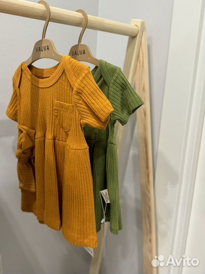 Детское платье для девочки 68-92 Vauva новое