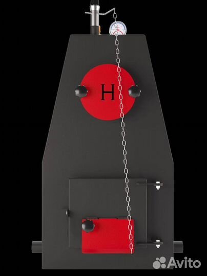 Твердотопливный котёл 65 квт