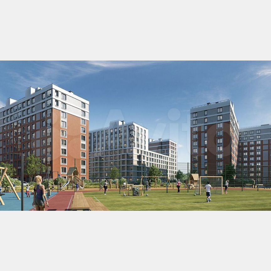 1-к. квартира, 34,9 м², 6/10 эт.