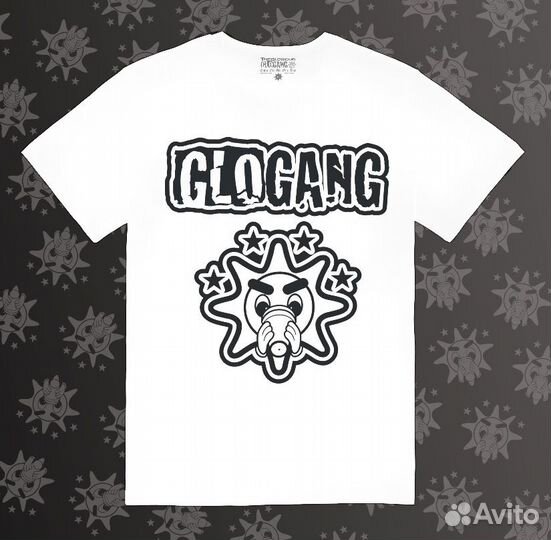 Футболка Glo Gang Gloyalty Tee white