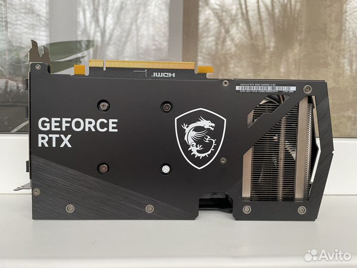 Видеокарта MSI RTX 4060 8GB Gaming X