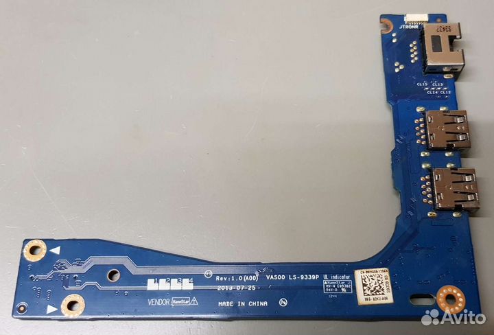 Доп.платка с USB для Alienware 17 M17X R5 б/у