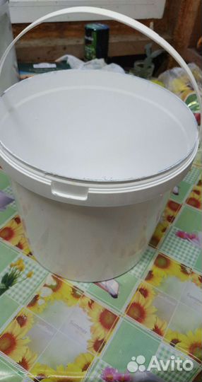 Ведро пищевой пластик 10 л