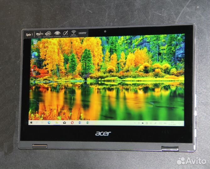 Сенсорный Acer 128гб озу 4гб экран 11.6