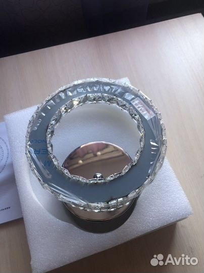 Светодиодное бра с прозрачным кольцом