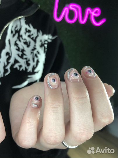 Маникюр с покрытием