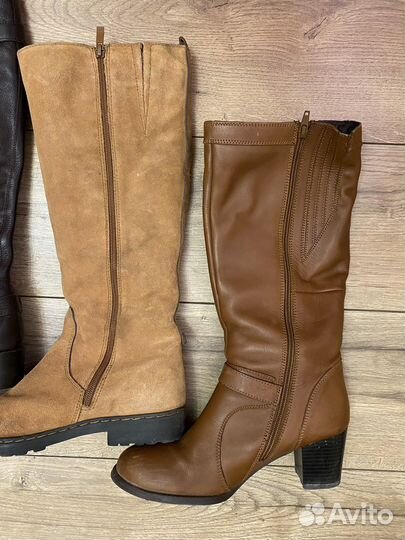 Сапоги ботфорты женские 6 пар 39-40 размер