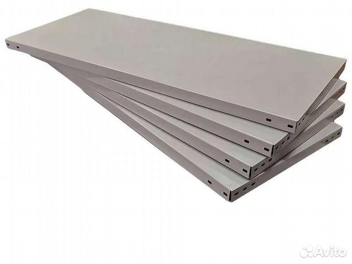 Металлические полки для стеллажей