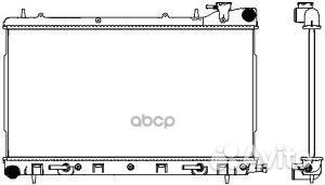 Радиатор subaru forester 05-07 34218502 3421850