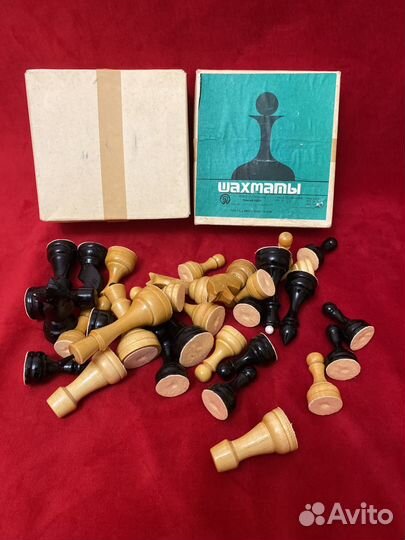 Шахматы СССР №89 деревянные