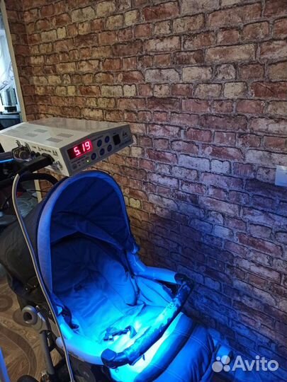 Синия лампа лечения желтушки