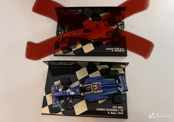 F1 1/43 Minichamps Formula 1 модели