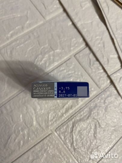 Контактные линзы acuvue oasys