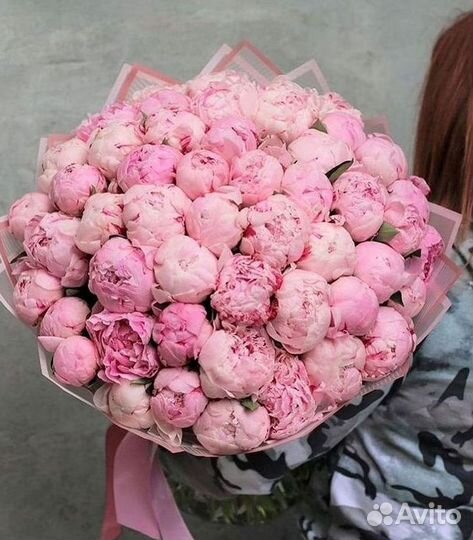 Пионы Букет пионов