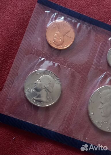 Годовой набор США 1987 год