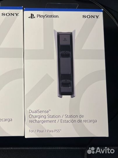 Зарядная станция ps5 dualsense для геймпадов