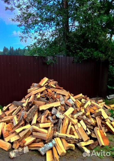 Дрова Береза с доставкой в Выборге