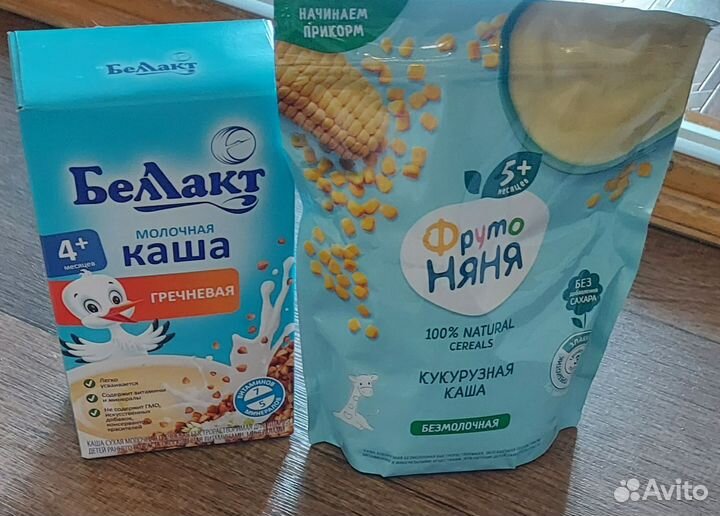 Детские каши молочные