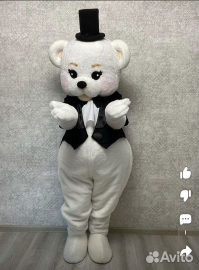 Ростовая кукла зайка/пупсы/мишка Тедди/мини Маус