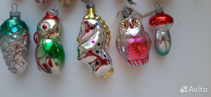 Елочные игрушки СССР