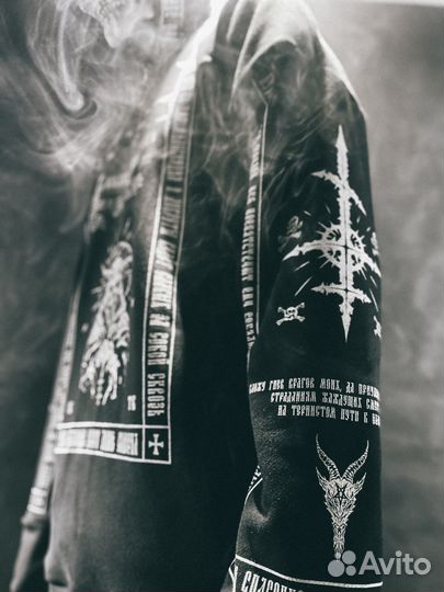 Худи unholy wrath Гнев от skverna (Скверна) Новый