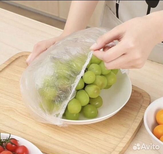 Пакеты-шапочки для продуктов