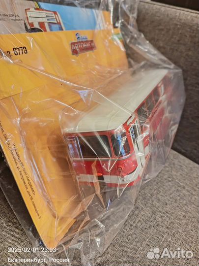 Модель автобуса лиаз 677Э