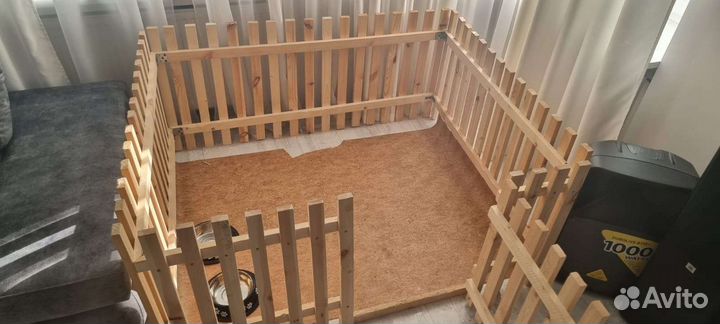 Вольер для щенков в квартиру