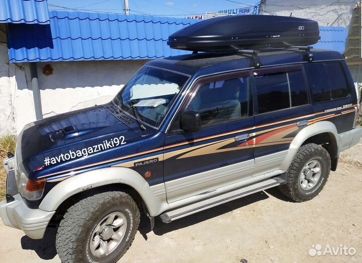 Автобокс (багажник) на mitsubishi pajero