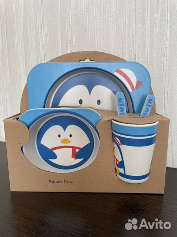 Новый набор бамбуковой посуды