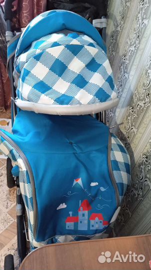 Санки коляска ника kids