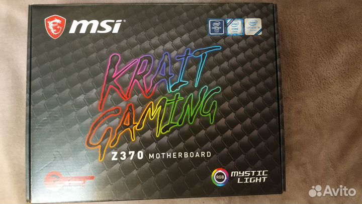 Intel Core i5 8600k+MSI Z370 krait gaming