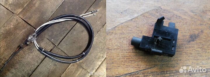 Трос концевик ручника фольксваген поло