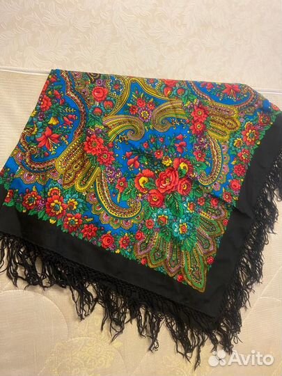 Павловопосадский шерстяной платок