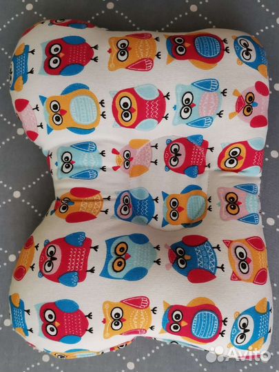 Подушка ортопедическая с шейным бандажом для детей