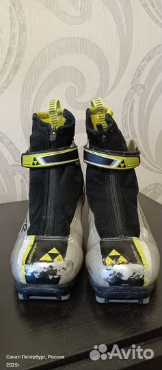 Лыжные ботинки fischer 35 размер